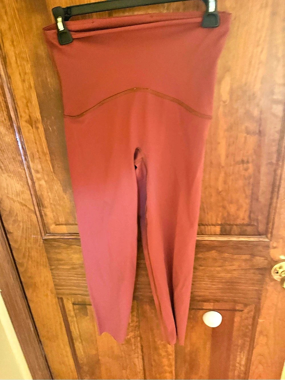 Spanx Booty Boost Active Leggings in Red
